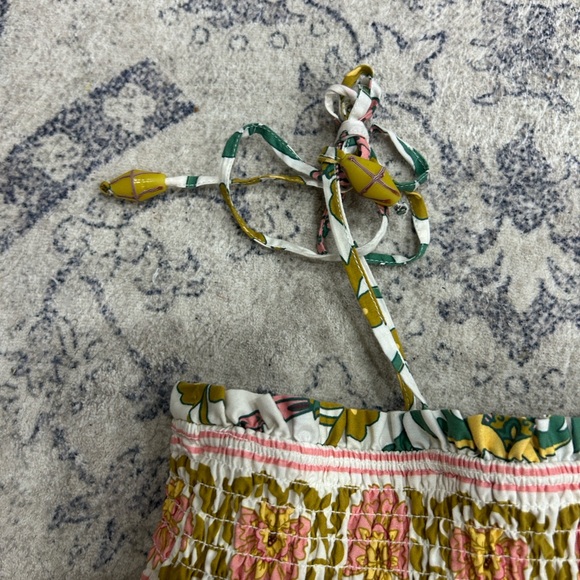 Sarah Hann Floral Smocked Top - Picture 4 of 5